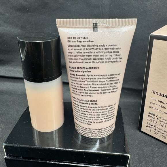 Vintage Mary Kay Timewise Microdermabrasion Set Refine & Replenish NEW - Picture 5 of 5
